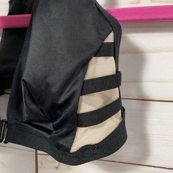 Victoria’s Secret Side Mesh Black Satin Bralette - Picture 4 of 15